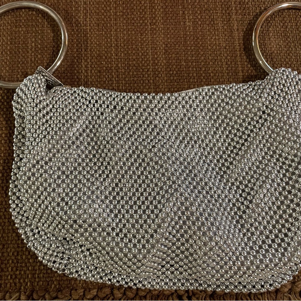 Jessica McClintlock Silver Bag